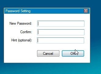 Установка пароля в Safeguard