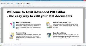 Foxit Editor